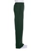 Jerzees Adult NuBlend® Open-Bottom Fleece Sweatpants FOREST GREEN ModelSide