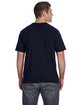 Gildan Lightweight T-Shirt NAVY ModelBack