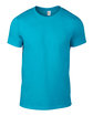 Gildan Lightweight T-Shirt CARIBBEAN BLUE FlatFront