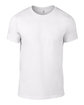 Gildan Adult Softstyle T-Shirt white OFFront