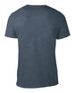 Gildan Adult Softstyle T-Shirt heather navy OFBack