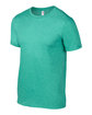 Gildan Lightweight T-Shirt HEATHER GREEN OFQrt