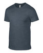 Gildan Adult Softstyle T-Shirt heather navy OFQrt