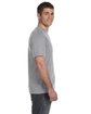 Gildan Lightweight T-Shirt HEATHER GREY ModelSide