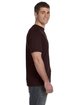 Gildan Lightweight T-Shirt CHOCOLATE ModelSide