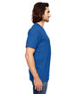 Gildan Lightweight T-Shirt NEON BLUE ModelSide