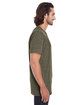 Gildan Lightweight T-Shirt HTHR CITY GREEN ModelSide