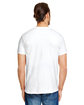 Anvil Adult Lightweight Pocket T-Shirt WHITE ModelBack