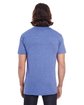 Anvil Adult Lightweight Pocket T-Shirt HEATHER BLUE ModelBack