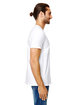 Anvil Adult Lightweight Pocket T-Shirt WHITE ModelSide