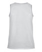 Anvil Adult Lightweight Tank WHITE/ HTHER GRY FlatBack