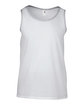 Anvil Adult Lightweight Tank WHITE/ HTHER GRY FlatFront