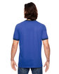 Anvil Adult Lightweight Ringer T-Shirt H BLUE/ TR NAVY ModelBack