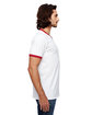 Anvil Adult Lightweight Ringer T-Shirt  ModelSide