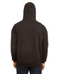 Jerzees Unisex NuBlend Billboard Hooded Sweatshirt black ink/ white ModelBack