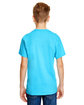 Anvil Youth Lightweight T-Shirt CARIBBEAN BLUE ModelBack