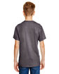 Anvil Youth Lightweight T-Shirt HEATHER GRAPHITE ModelBack