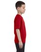 Anvil Youth Lightweight T-Shirt RED ModelSide