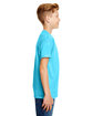 Anvil Youth Lightweight T-Shirt CARIBBEAN BLUE ModelSide