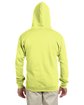 Jerzees Adult NuBlend® Fleece Full-Zip Hooded Sweatshirt safety green ModelBack