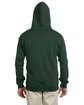 Jerzees Adult NuBlend® Fleece Full-Zip Hooded Sweatshirt forest green ModelBack