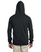 Jerzees Adult NuBlend® Fleece Full-Zip Hooded Sweatshirt black ModelBack
