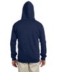 Jerzees Adult 8 oz. NuBlend® Fleece Full-Zip Hooded Sweatshirt j navy ModelBack