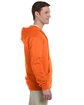 Jerzees Adult 8 oz. NuBlend® Fleece Full-Zip Hooded Sweatshirt safety orange ModelSide