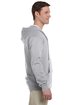 Jerzees Adult NuBlend® Fleece Full-Zip Hooded Sweatshirt oxford ModelSide