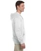 Jerzees Adult 8 oz. NuBlend® Fleece Full-Zip Hooded Sweatshirt ash ModelSide
