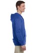 Jerzees Adult NuBlend® Fleece Full-Zip Hooded Sweatshirt royal ModelSide