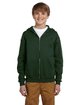 Jerzees Youth NuBlend Fleece Full-Zip Hooded Sweatshirt  