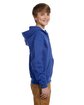 Jerzees Youth NuBlend Fleece Full-Zip Hooded Sweatshirt royal ModelSide