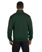 Jerzees Adult NuBlend® Quarter-Zip Cadet Collar Sweatshirt FOREST GREEN ModelBack