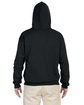 Jerzees Adult 8 oz., NuBlend® Fleece Pullover Hooded Sweatshirt BLACK ModelBack
