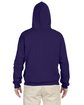 Jerzees Adult NuBlend® Fleece Pullover Hooded Sweatshirt deep purple ModelBack