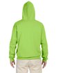 Jerzees Adult NuBlend® Fleece Pullover Hooded Sweatshirt NEON GREEN ModelBack