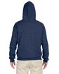 Jerzees Adult NuBlend® Fleece Pullover Hooded Sweatshirt vintage hth navy ModelBack