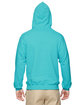 Jerzees Adult 8 oz., NuBlend® Fleece Pullover Hooded Sweatshirt SCUBA BLUE ModelBack