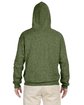 Jerzees Adult NuBlend® Fleece Pullover Hooded Sweatshirt military grn hth ModelBack