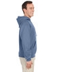Jerzees Adult NuBlend® Fleece Pullover Hooded Sweatshirt denim ModelSide