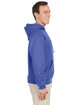 Jerzees Adult NuBlend® Fleece Pullover Hooded Sweatshirt periwinkle blue ModelSide