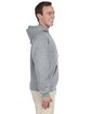 Jerzees Adult NuBlend® Fleece Pullover Hooded Sweatshirt oxford ModelSide