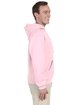 Jerzees Adult NuBlend® Fleece Pullover Hooded Sweatshirt CLASSIC PINK ModelSide