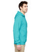 Jerzees Adult NuBlend® Fleece Pullover Hooded Sweatshirt scuba blue ModelSide