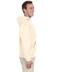 Jerzees Adult 8 oz., NuBlend® Fleece Pullover Hooded Sweatshirt SWEET CREAM HTH ModelSide