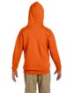 Jerzees Youth 8 oz. NuBlend® Fleece Pullover Hooded Sweatshirt SAFETY ORANGE ModelBack