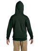 Jerzees Youth 8 oz. NuBlend® Fleece Pullover Hooded Sweatshirt forest green ModelBack