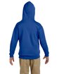 Jerzees Youth 8 oz. NuBlend® Fleece Pullover Hooded Sweatshirt royal ModelBack