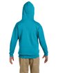 Jerzees Youth 8 oz. NuBlend® Fleece Pullover Hooded Sweatshirt california blue ModelBack